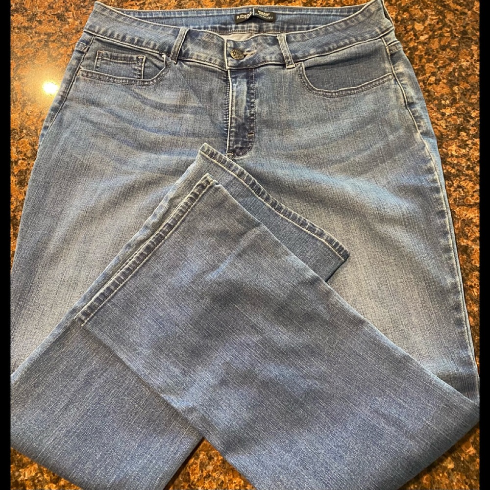 Lee riders midrise bootcut jeans size 14P